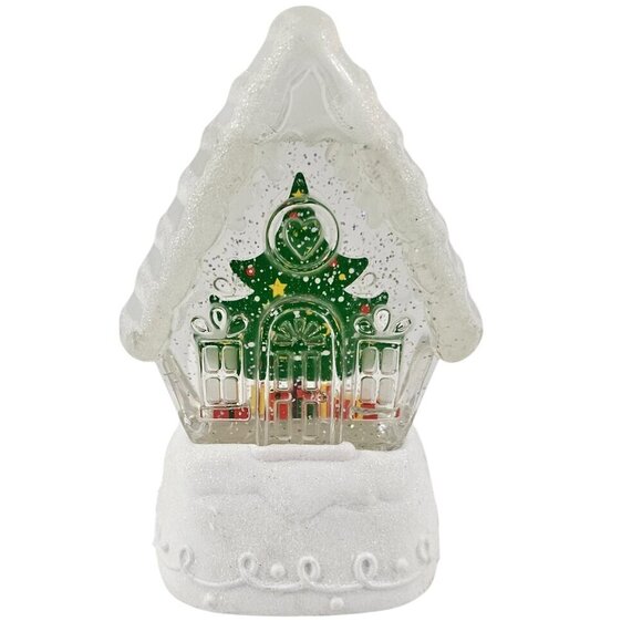 Hallmark HOME SWEET HOME Color Changing Lights Snow Globe Christmas Lights Show - Picture 3 of 17